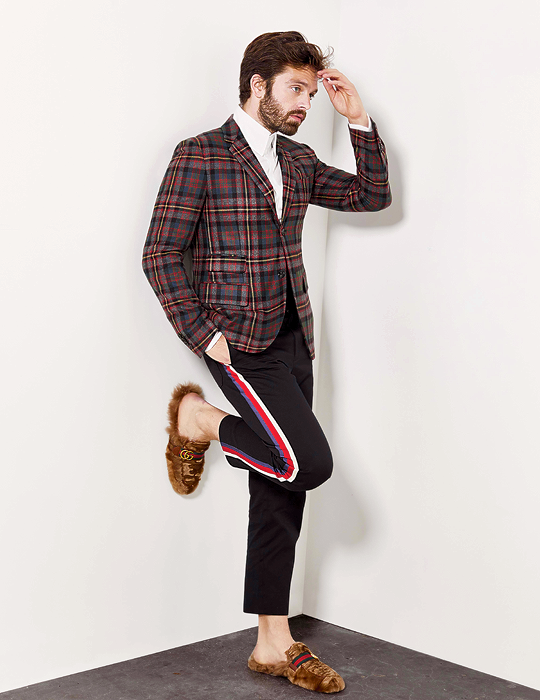 sebastiansource: Sebastian photographed by Kathryn Wirsing for Esquire. Styling by