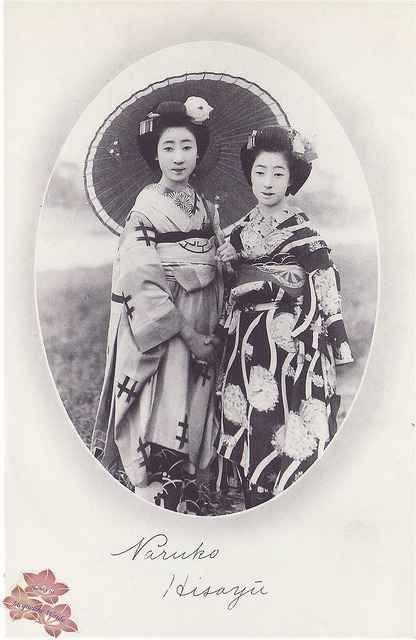 geisha-kai:  Maiko Naruko and Hisayuu by KOFUJI on Flickr