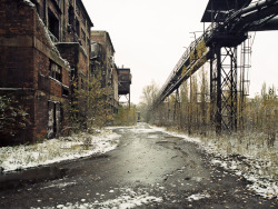 :  Abandoned sintering plant, Czech Republic.