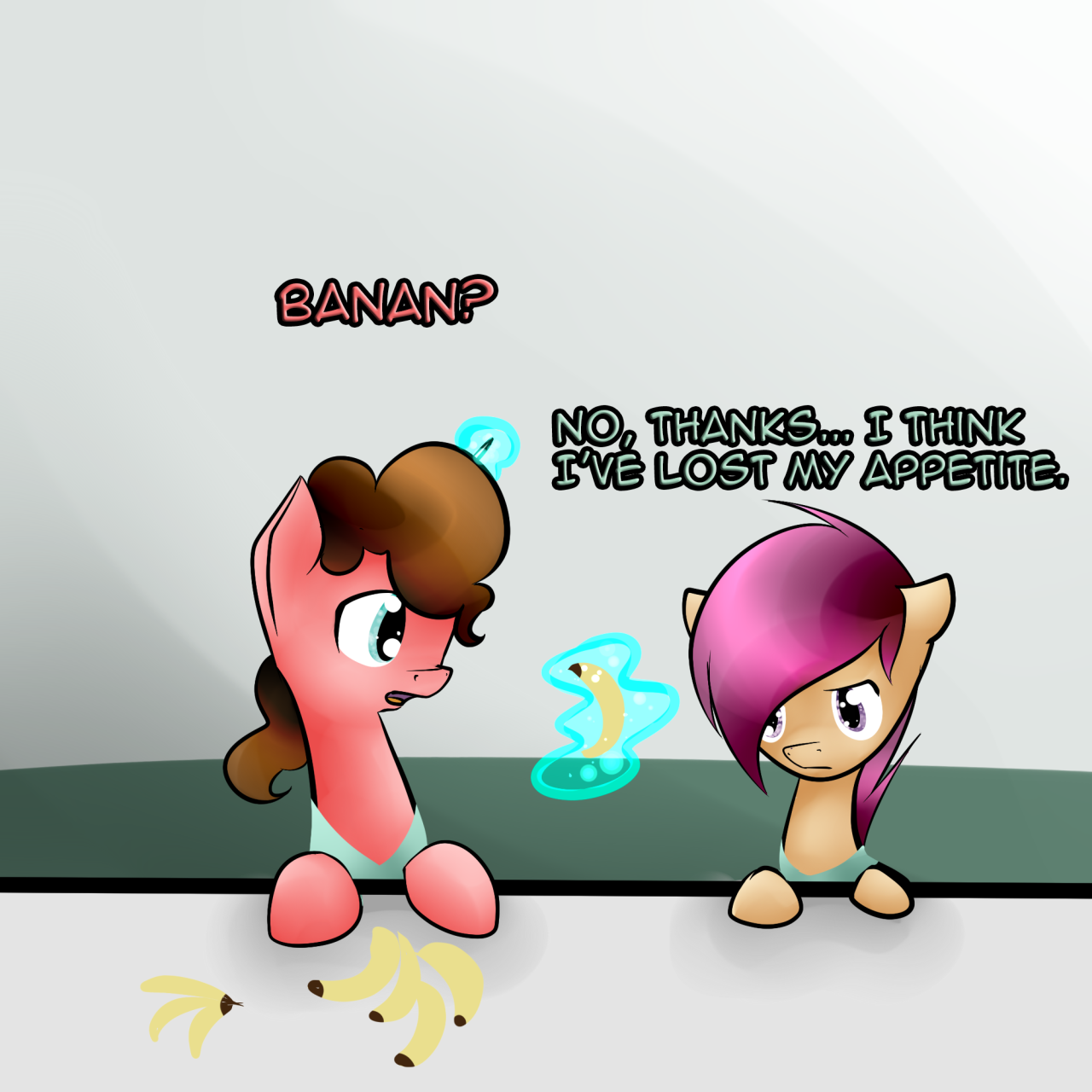 patientscootaloo:  If it’ll make you happy, I’ll eat a “banan.” I’ll try