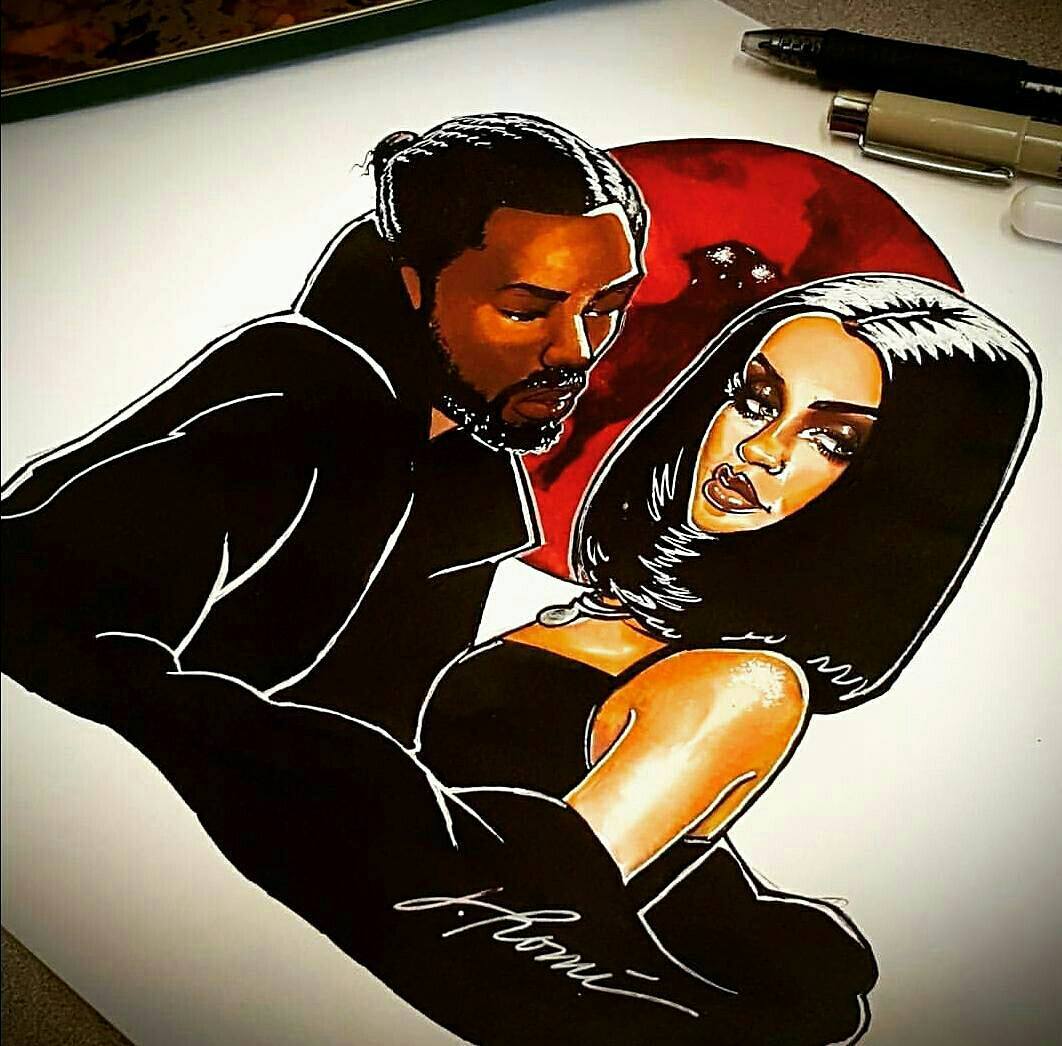 imageof1love:  @artthatinspiresme Loyalty by J. Romi @j.romi87  MEDIUM: Watercolor