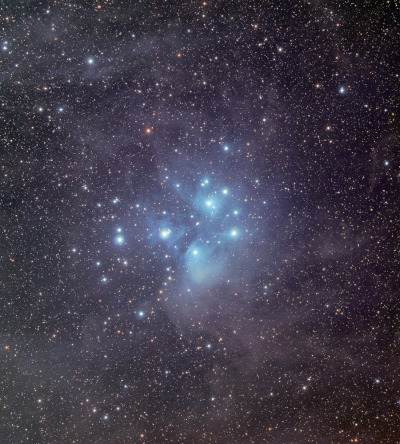wonders-of-the-cosmos:M45: The Pleiades Star ClusterCredit: Phillip L. Jones VisualUniverse.org