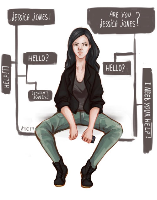 Just finished Jessica Jones! <3 Please tell me it’s gonna be an season two!!! D: Also sorry for m