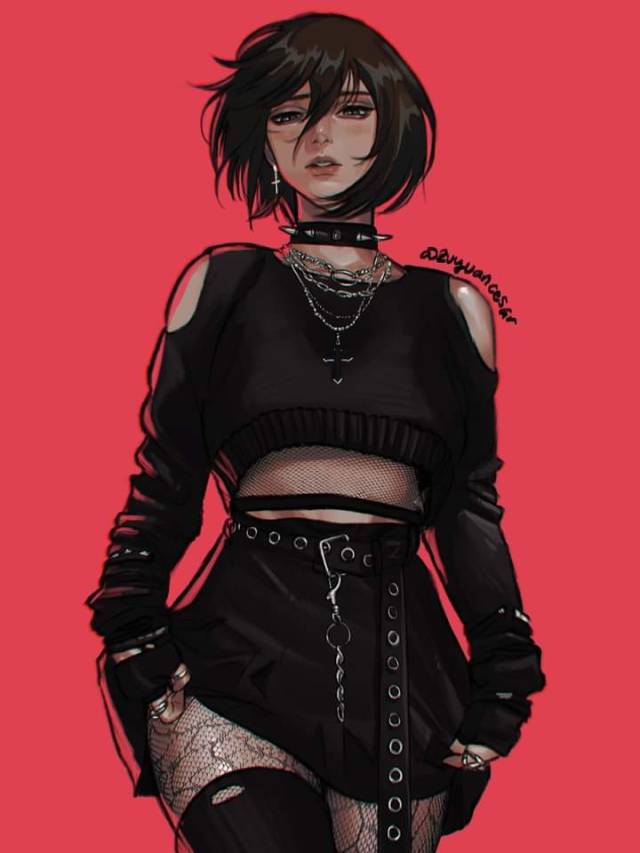 #Goth levi on Tumblr