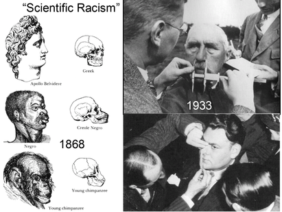 kemetic-dreams:  Scientific racism is the use of scientific techniques and hypotheses to support or 