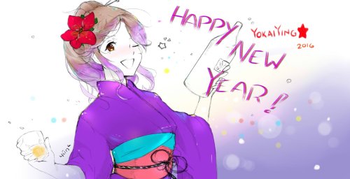 Baaw, Youtube fanart for me from Yun: https://twitter.com/Yun_Fuyu Happy New Year everyone! My Twitt