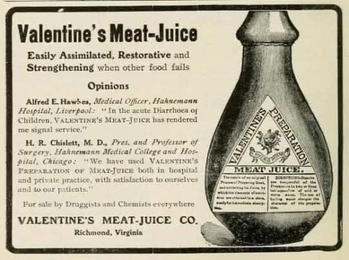 oddnamesinhistory: Mann Satterwhite Valentine Jr, American entrepreneur, chemist, Meat Juice invento