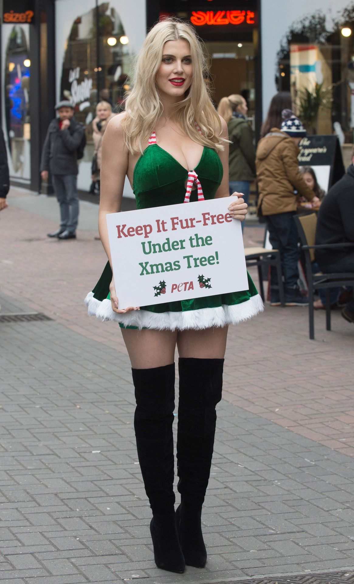 Ashley James - Peta. ♥  You &amp; me fur free under the Christmas tree missy.