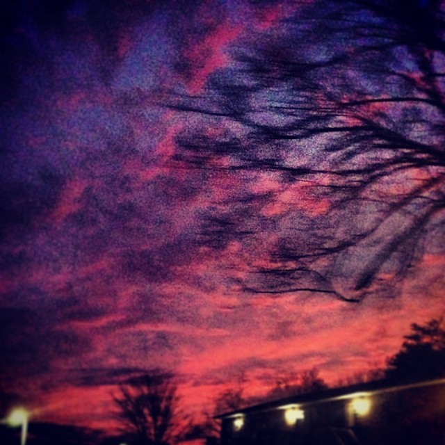 NC winter sky #homesweethome #December #MerryChristmas #sunset