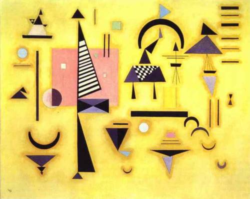artist-kandinsky:Decisive Pink, 1932, Wassily KandinskyMedium: oil,canvas