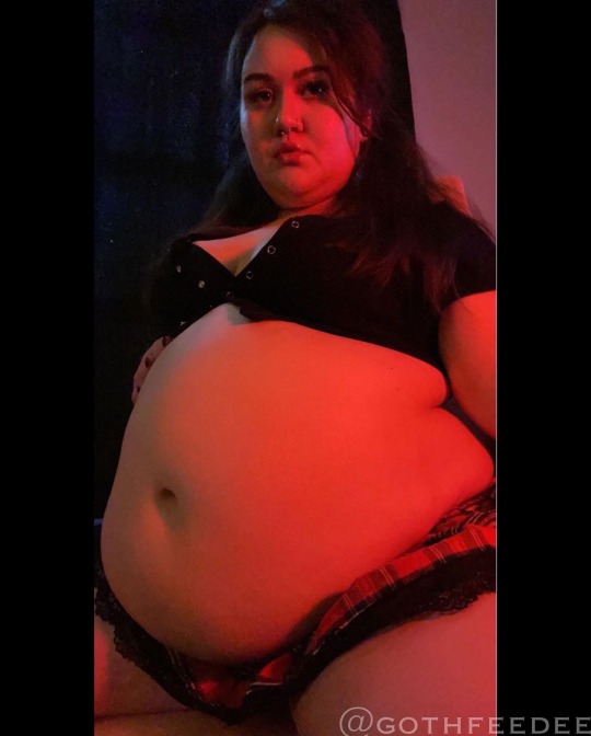 Porn Pics gothfeedee:happy halloween from this fat