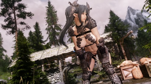 Dwarven Bikini Armor &   Rusty Steel Dwarven Dwemer Overhaul    ( ﾟ∀ﾟ)o彡  