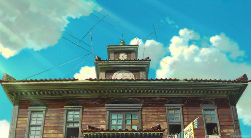 ghibli-collector: Hue Cycle Skies of Studio Ghibli’s From Up On Poppy Hill - Dir. Goro Miyazak