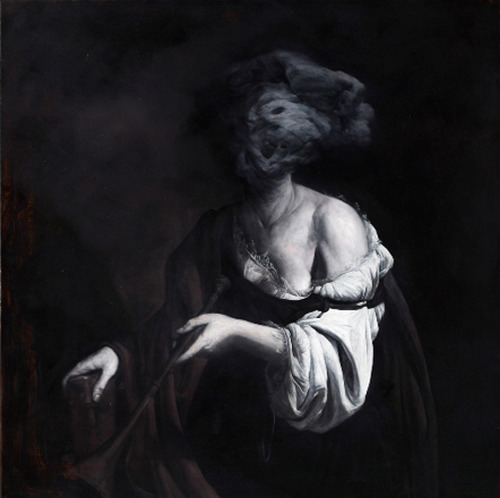 sixpenceee:  The following pieces of morbid art are by Nicola Samori, a 35 year old