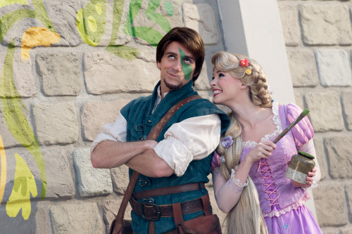 marvelousmerriment: Rapunzel dips into her artistic Disney Side! -Credit to the Disney Parks Website