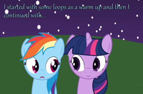 magical-loyalty:  Something for you on my Birthday. Enjoy it!  x3 D’awww~! <3
