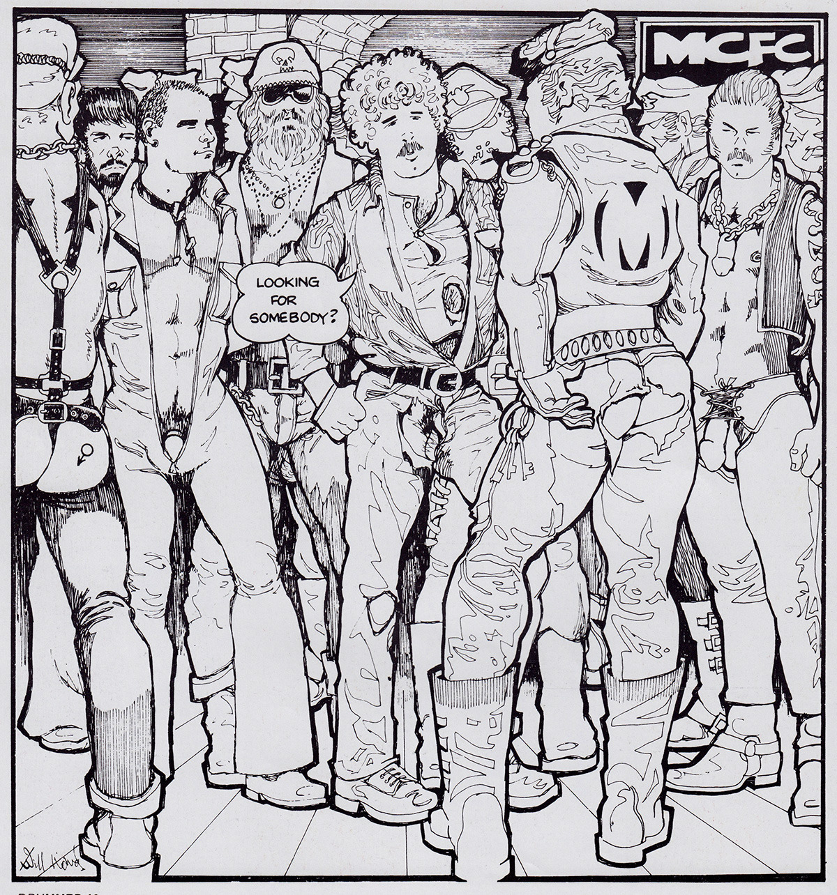From Drummer, 1976