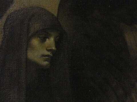 childservices:  tfa95dbs:  Death and the Maiden.  Marianne (Preindlsberger) Stokes.
