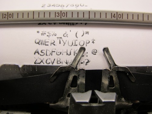 I’ve modified a typewriter to write in Comic Sans. You can read more & watch a video of it