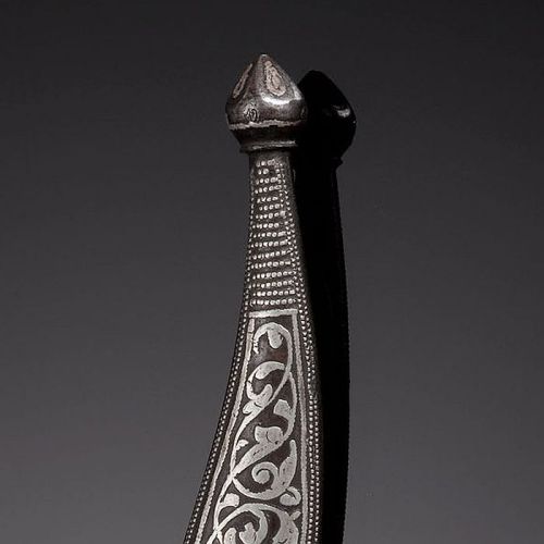 art-of-swords: Persian Jambiya-style Dagger with Scabbard Dated: 19th century Culture: Persian Place