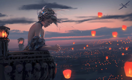 wlopwangling:  Princess by wlop 