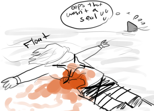sprinkledsin:I DrEW THIS DURNING SHARK WEEK AND foRGoT ABOUT IT omFG I HATE MYSELF