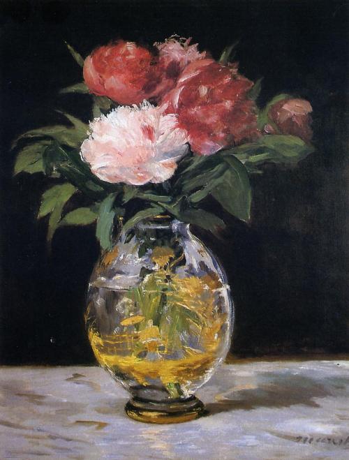 artist-manet:Bouquet of flowers, 1882, Edouard ManetMedium: oil,canvas