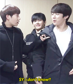 kimseoulgyu:  sungyeol when he is too hyperactive 