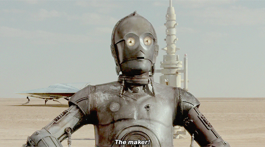 skywalkerscalamity: space-twins:  friendly reminder that everytime C-3PO says “thanks