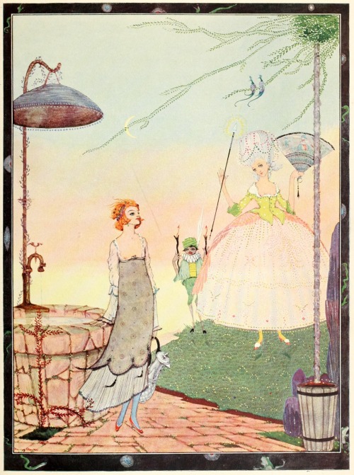 Illustrations by Harry Clarke for “The fairy tales of Charles Perrault” from 1922;Blue BeardThe Fair