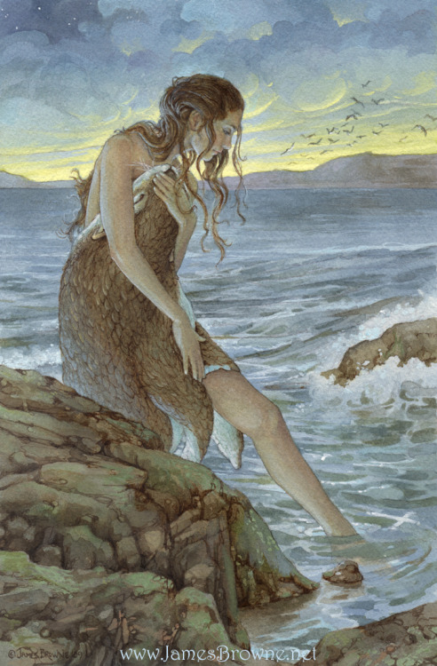 megarah-moon: “The Selkie” by James Browne Selkie women are the women you don’t un