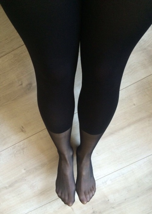 Leggins and nylon once more…love it so much.