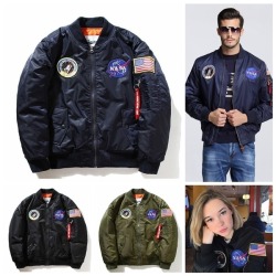 slayinessblog:  GET UNISEX NASA BOMBER JACKET HERE LIMITED IN STOCK 