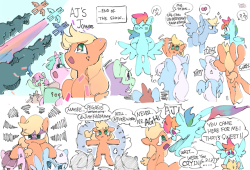 dusty-munji: AJ’s J can be jealousyIdea inspired by D+con :D  x3 Aww~