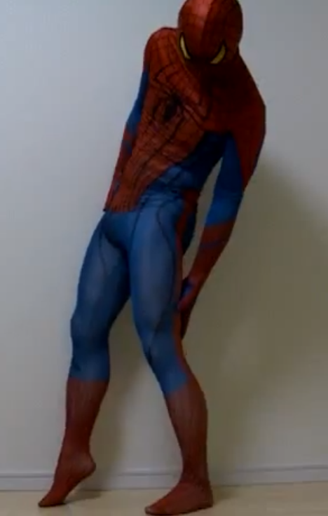 vincentlycra:  vincentlycra:  Selling this Amazing Spider-man suit on eBay check it out http://www.ebay.com/itm/290889967640?ssPageName=STRK:MESELX:IT&_trksid=p3984.m1555.l2649  5 hours left
