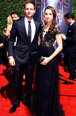 houseofhastings:Actress Troian Bellisario arrives at the 2014 Creative Arts Emmy Awards at Nokia The