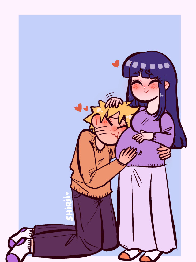 Naruto and Hinata Uzumaki & Hyuga🧡💜🍜🍥