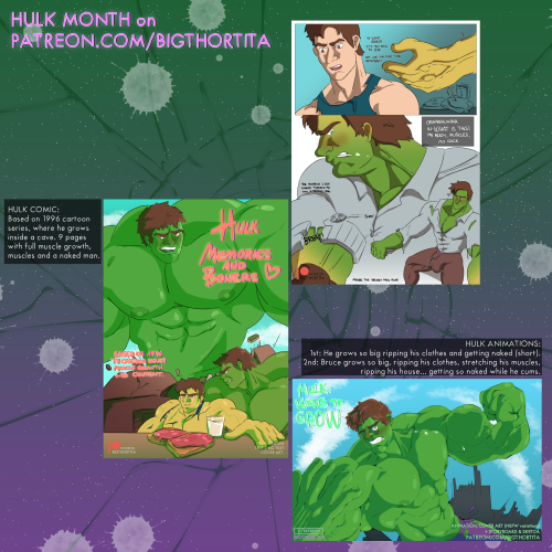 Hulk Month On Patreon.com/Bigthortita.