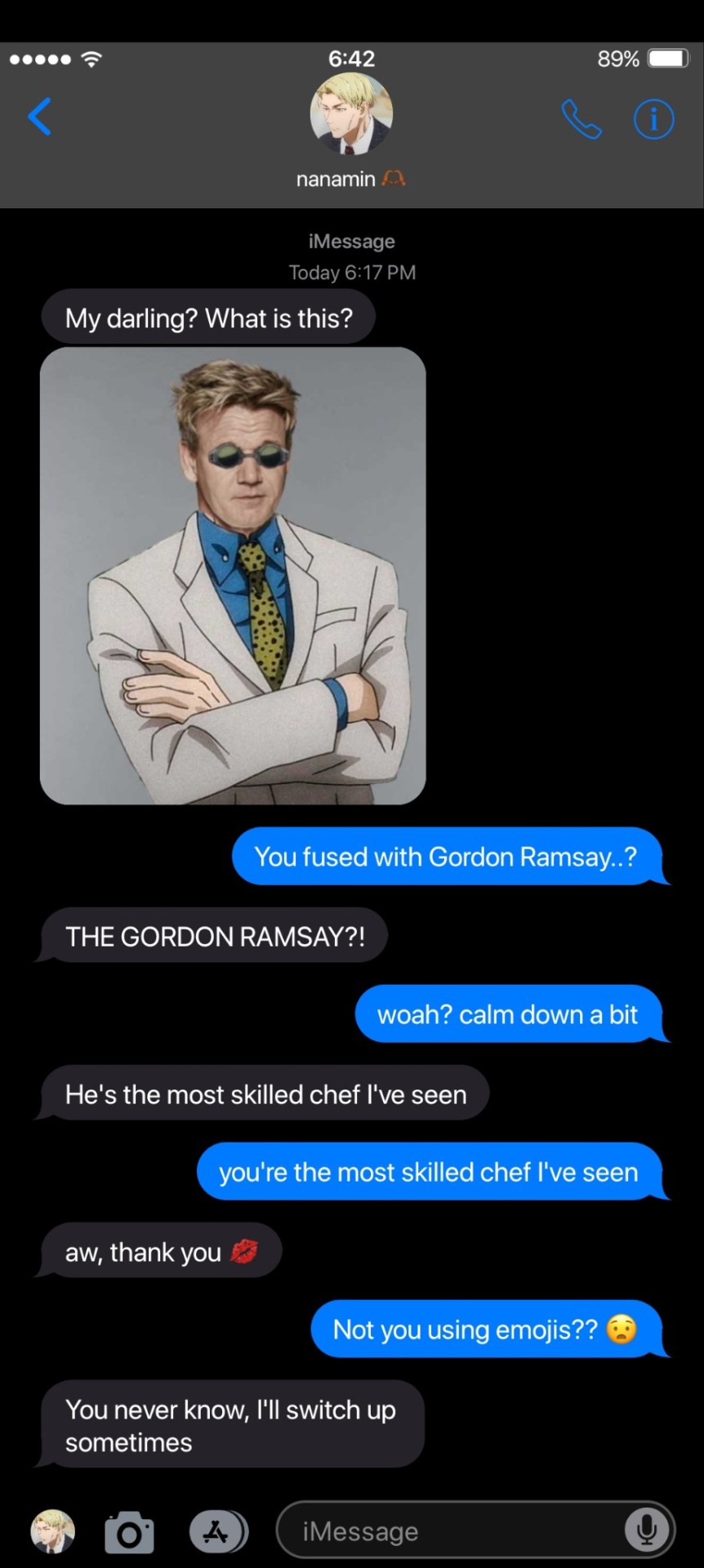 Random Texts With Kento Nanami!