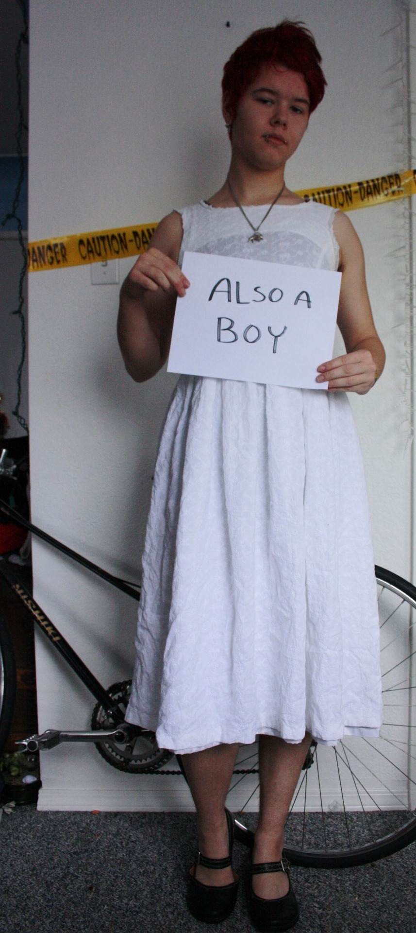 abitknoxie:  Pardon my bad representation of the more feminine side of the dressing
