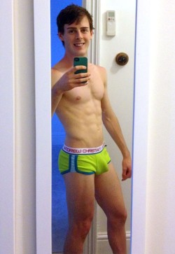 andrewchristian:  Andrew Christian Famous Fan Tommy Get your gear at http://www.andrewchristian.com Submit your Famous Fan photos to http://www.andrewchristian.com/index.php/famous-fan.html