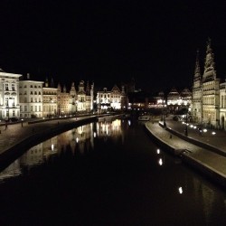 #Ghent at night! ✨🌙