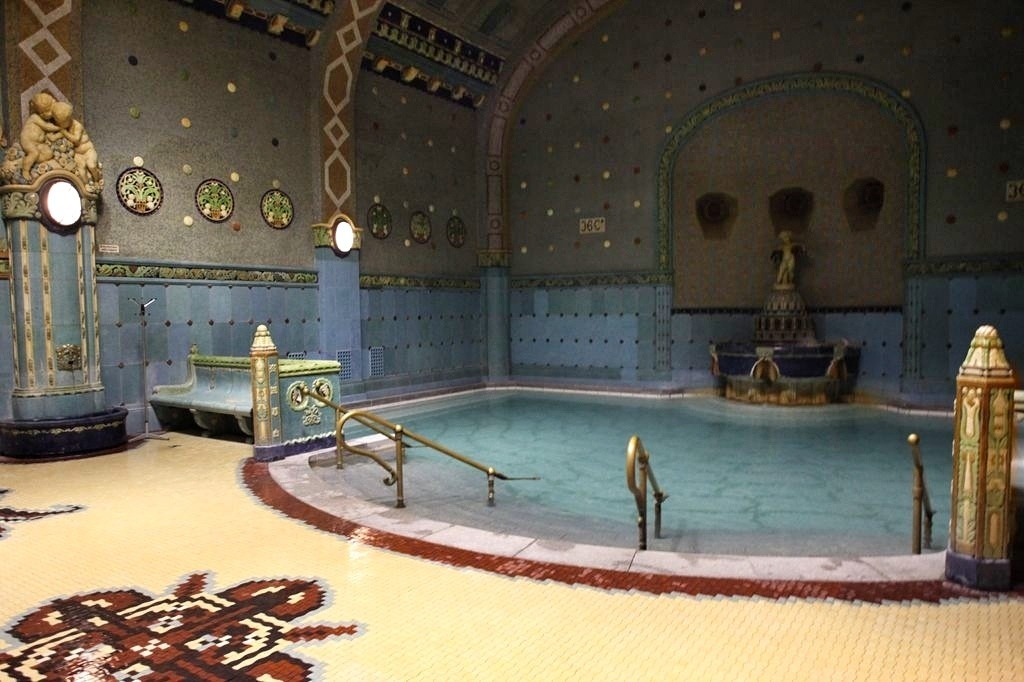 seaofuncertaintea:  Gellért Baths — Budapest, Hungary Inside the thermal baths