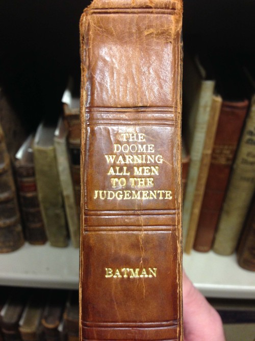 medieval: houghtonlib: Batman, Stephen, d. 1584. The doome warning all men to the iudgemente, 1581. 