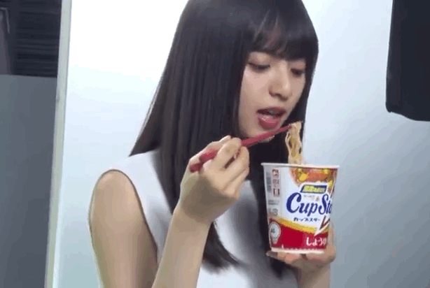 sakagumi46:  乃木坂46 齋藤飛鳥サッポロ一番 カップスター CM 『メイキング』Outtake