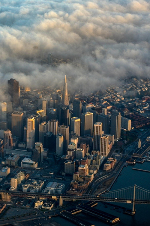 Fog Monster over San Franciscoby Mike Hendren