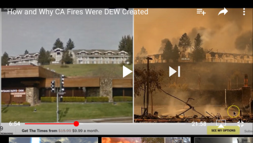 How and why the CA fires were created.https://youtu.be/fQy5CDDzhoc