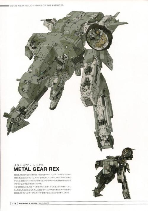 Sex mechaddiction:  Metalgear by Yoji Shinkawa pictures