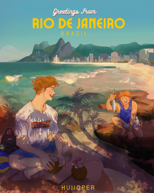 A Brazil Time-skip Piece I Did This Summer Hehe
