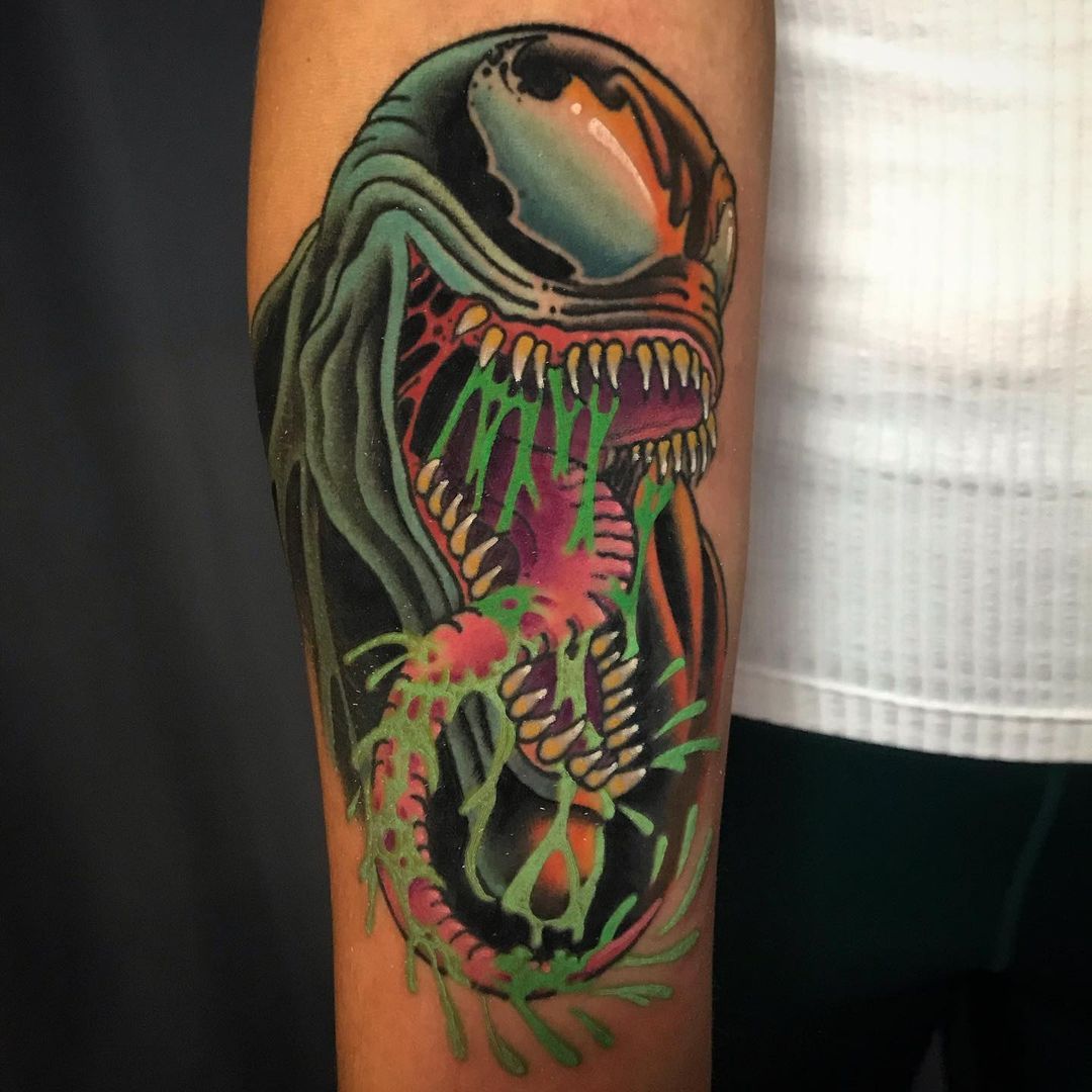 Venom tattoo design by HoneyyWhiskeyy on DeviantArt